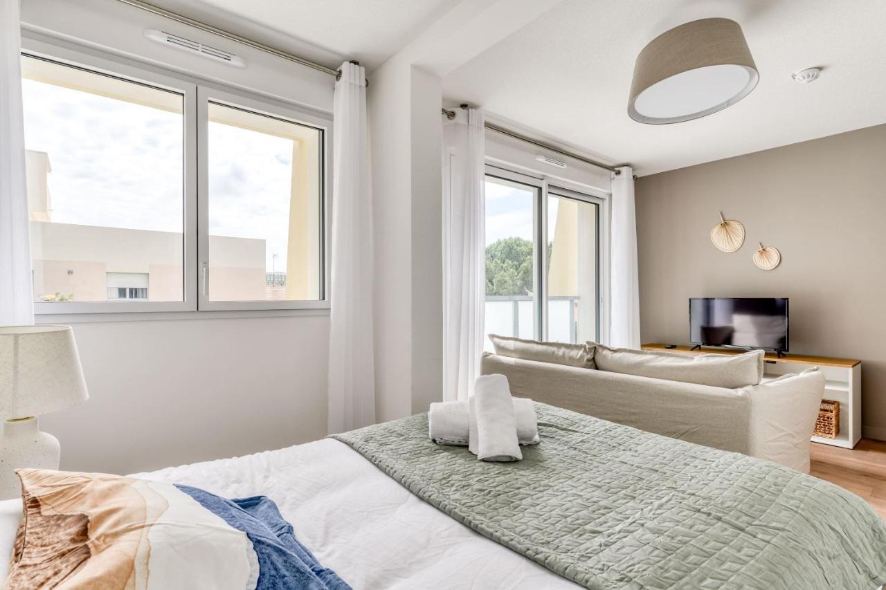 Ovelia Montpellier - Les Balcons De Montcalm Apartman Kültér fotó